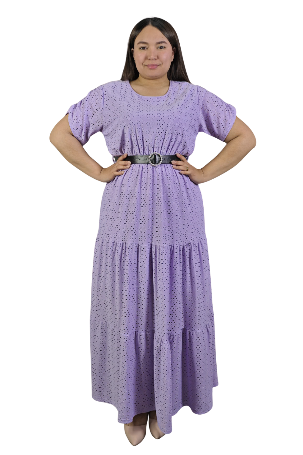 Maxi Vestido Broderie Ada