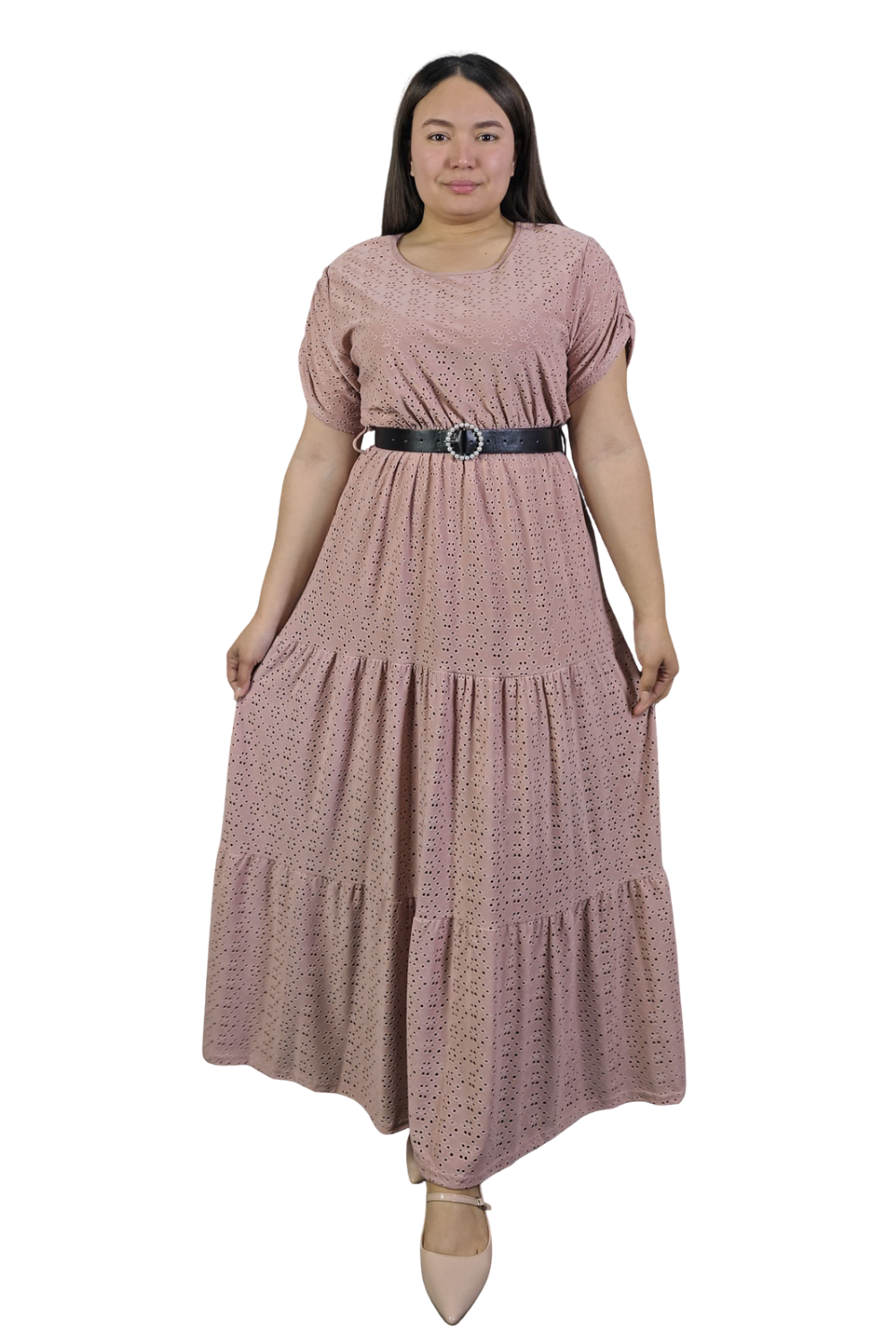 Maxi Vestido Broderie Ada
