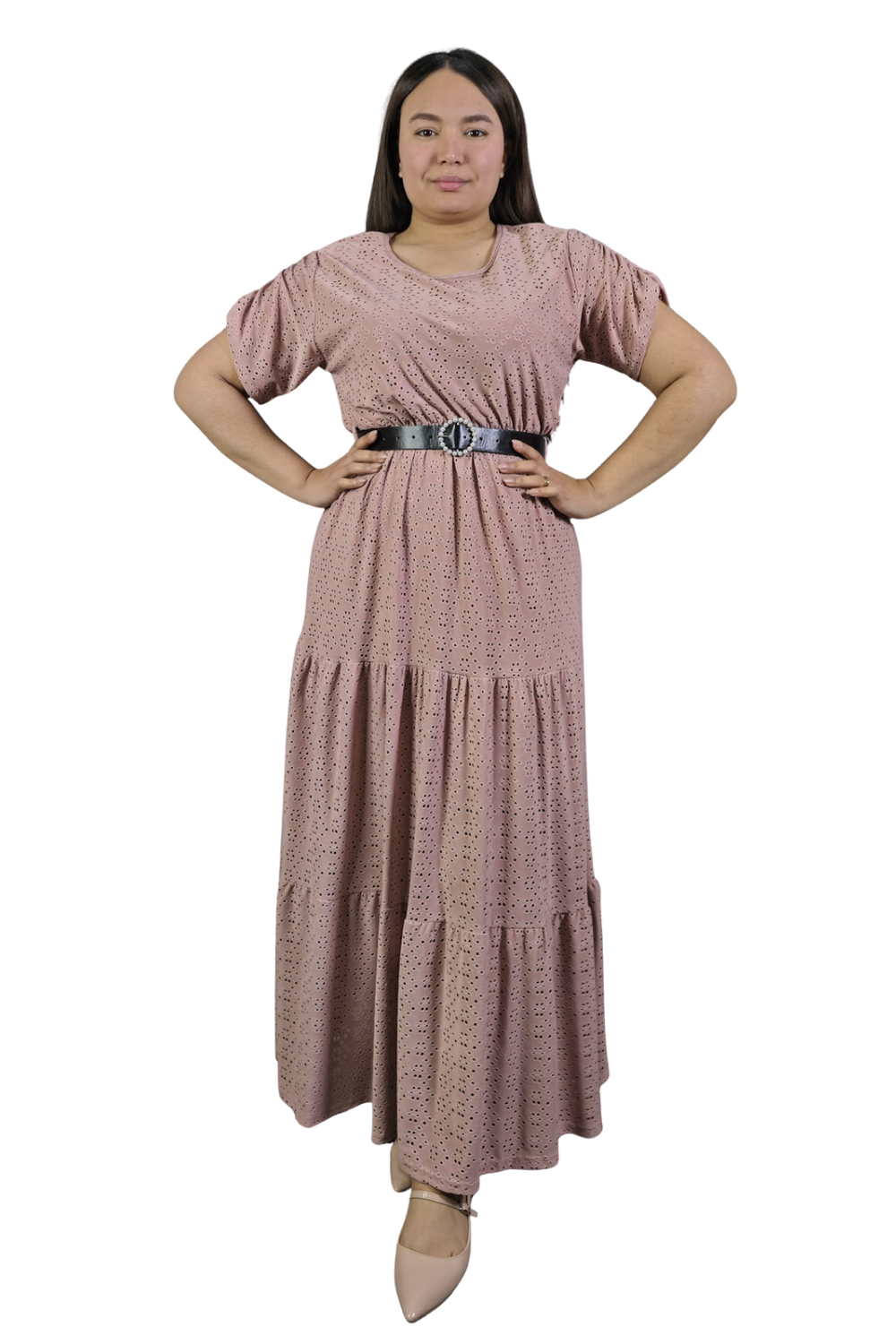 Maxi Vestido Broderie Ada