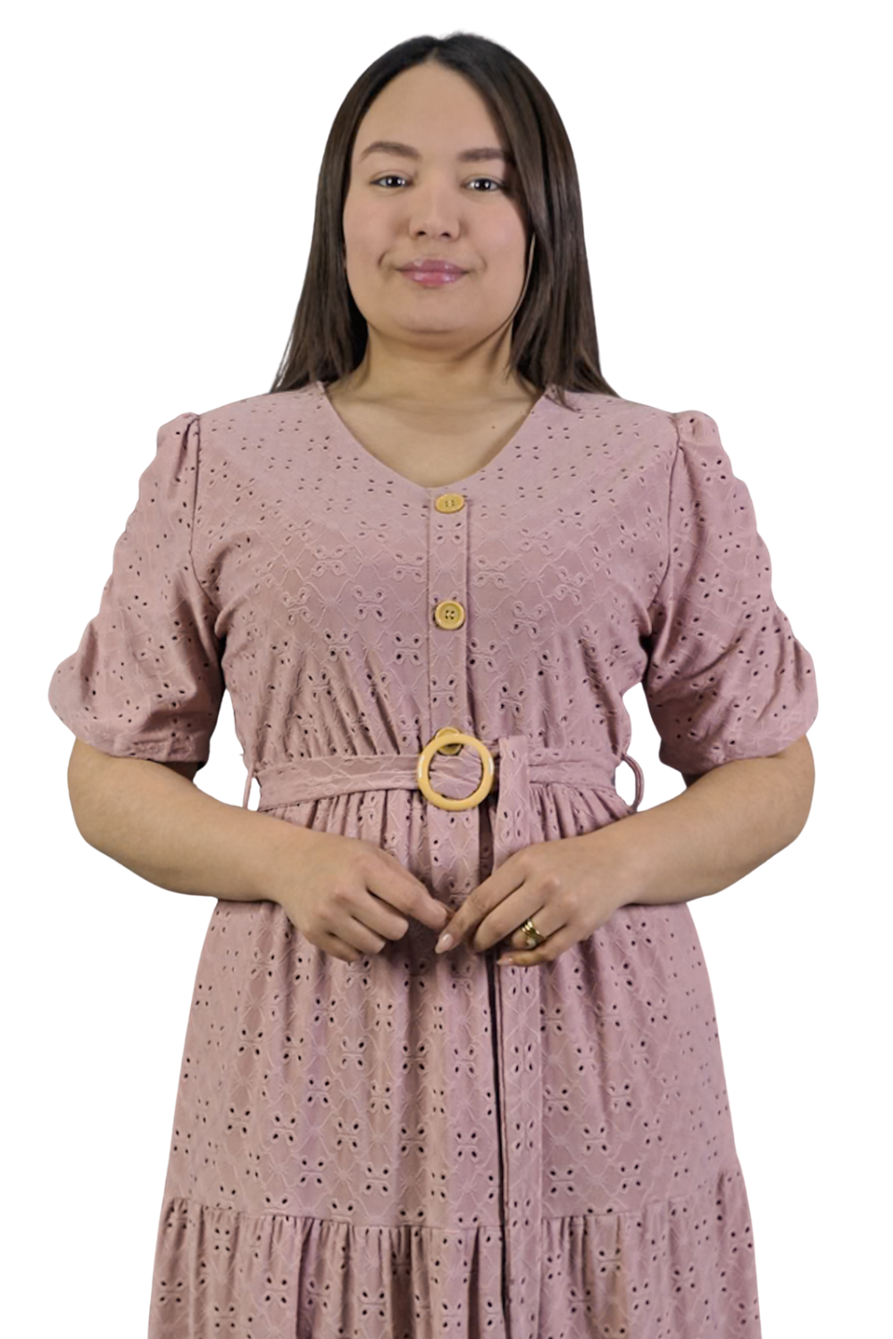 Maxi Vestido Broderie Charis