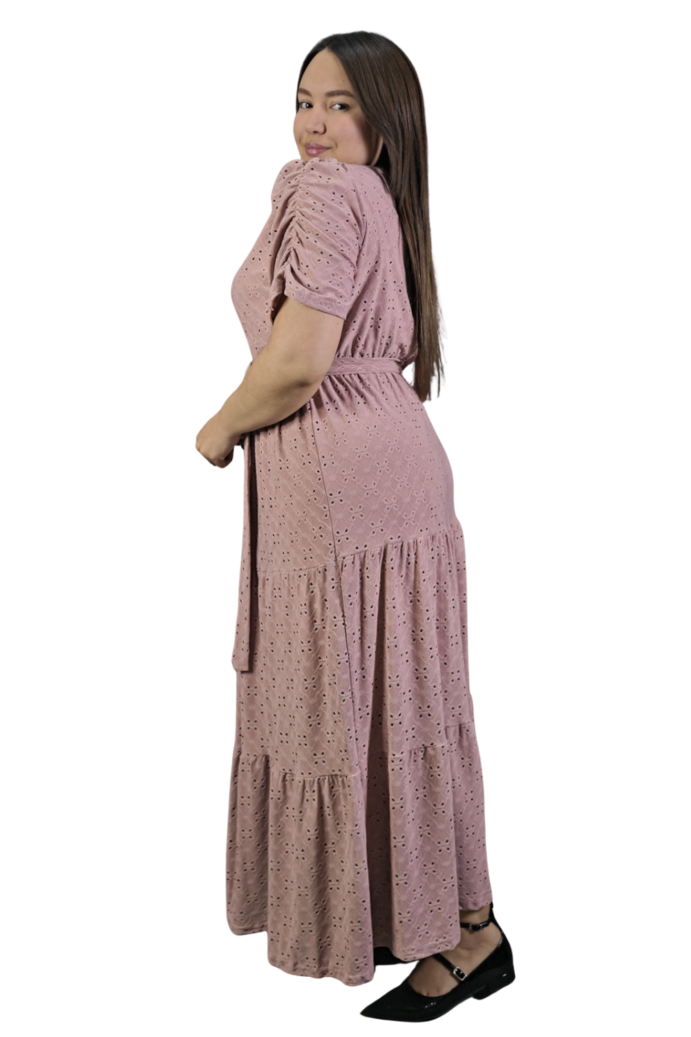 Maxi Vestido Broderie Charis