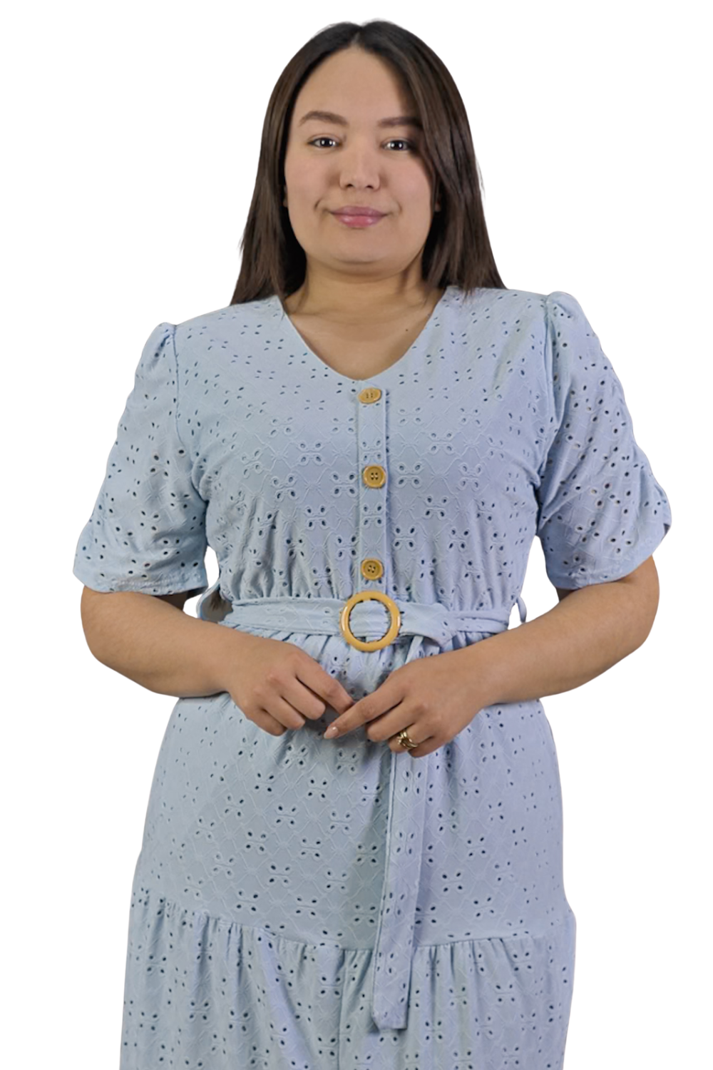 Maxi Vestido Broderie Charis