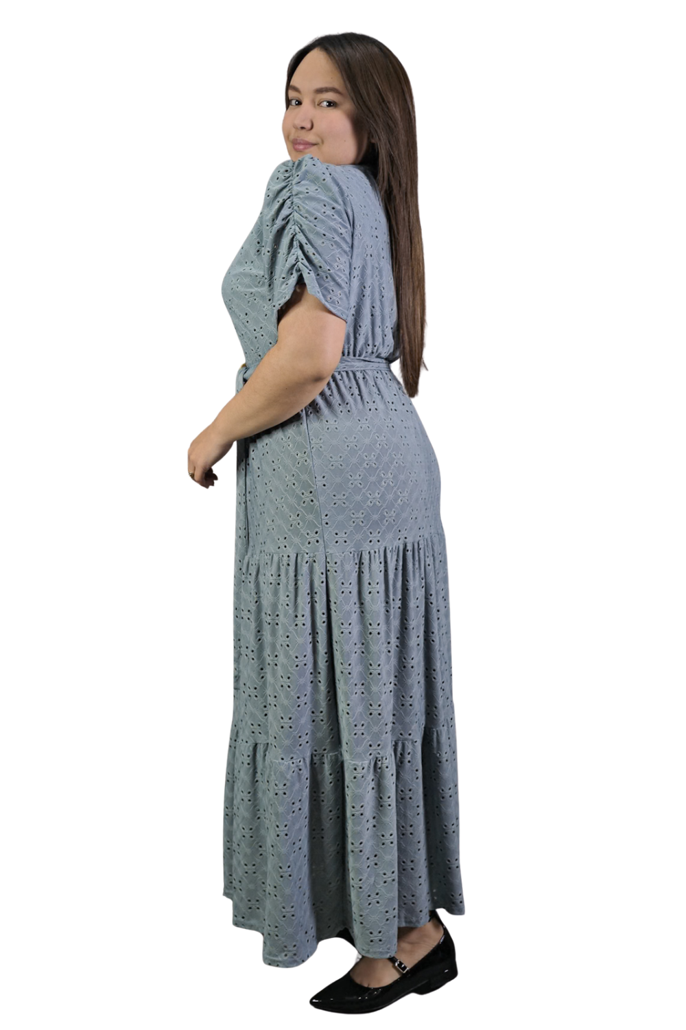Maxi Vestido Broderie Charis