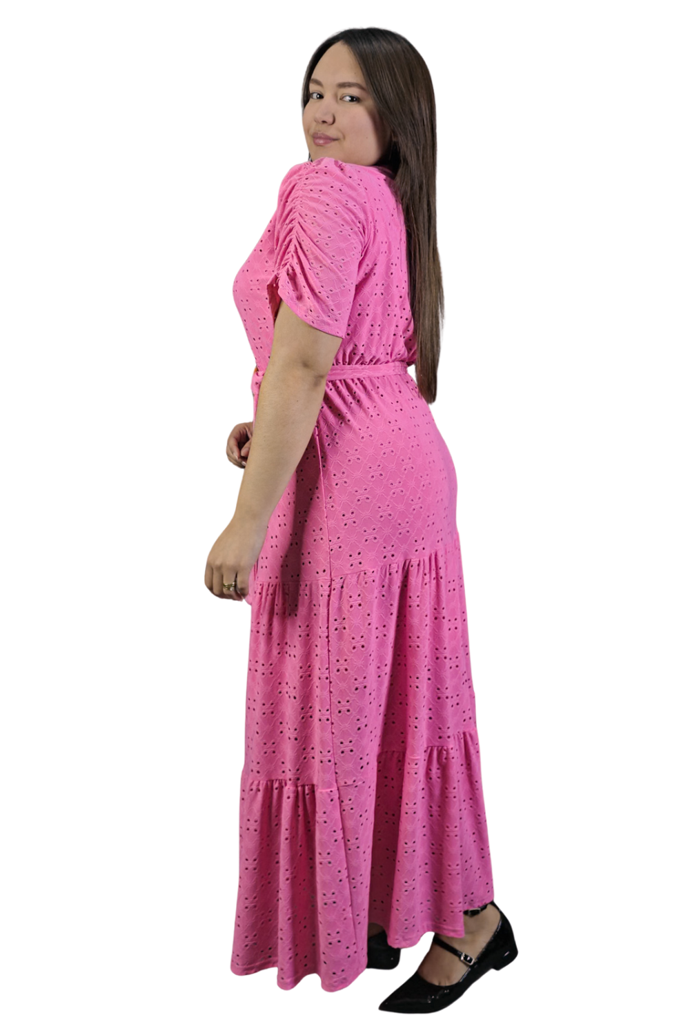Maxi Vestido Broderie Charis