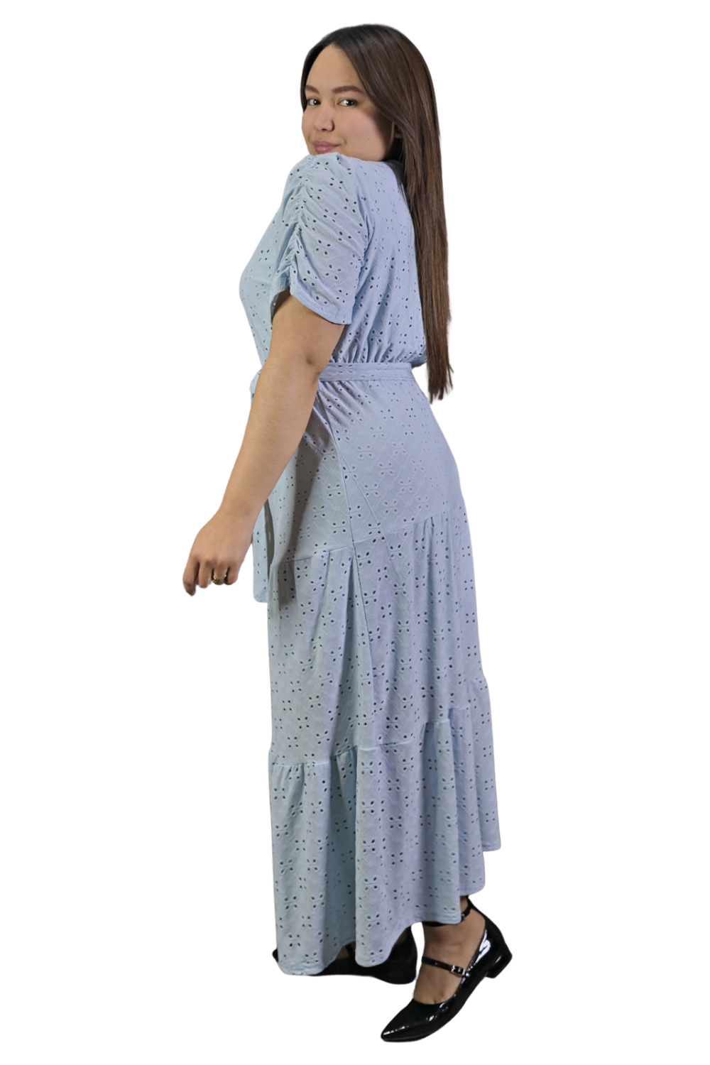Maxi Vestido Broderie Charis