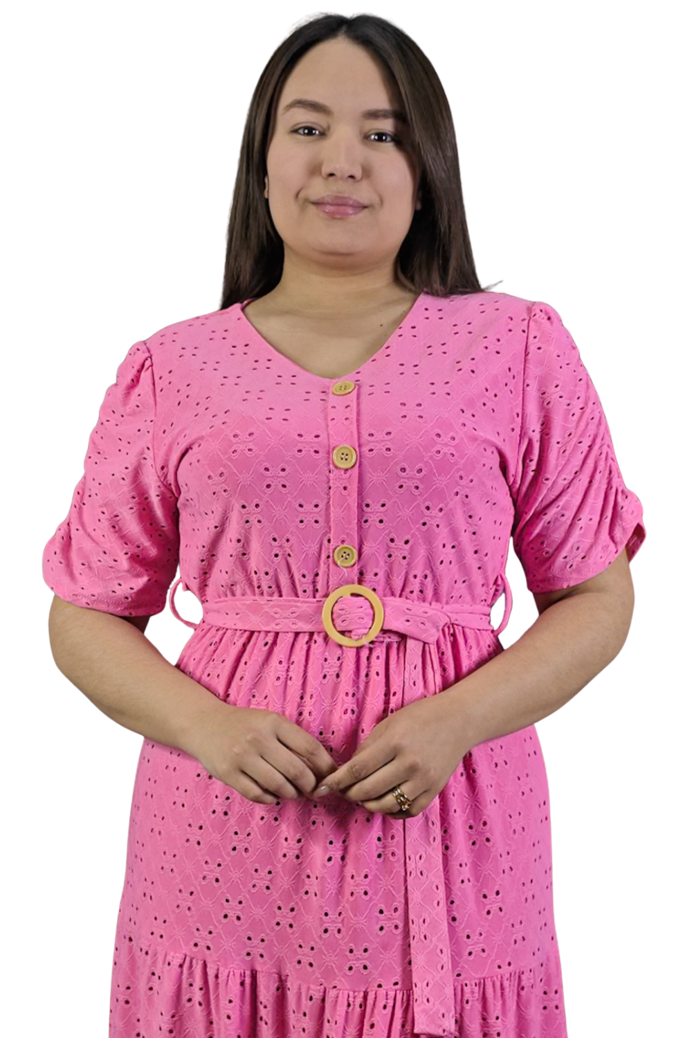 Maxi Vestido Broderie Charis