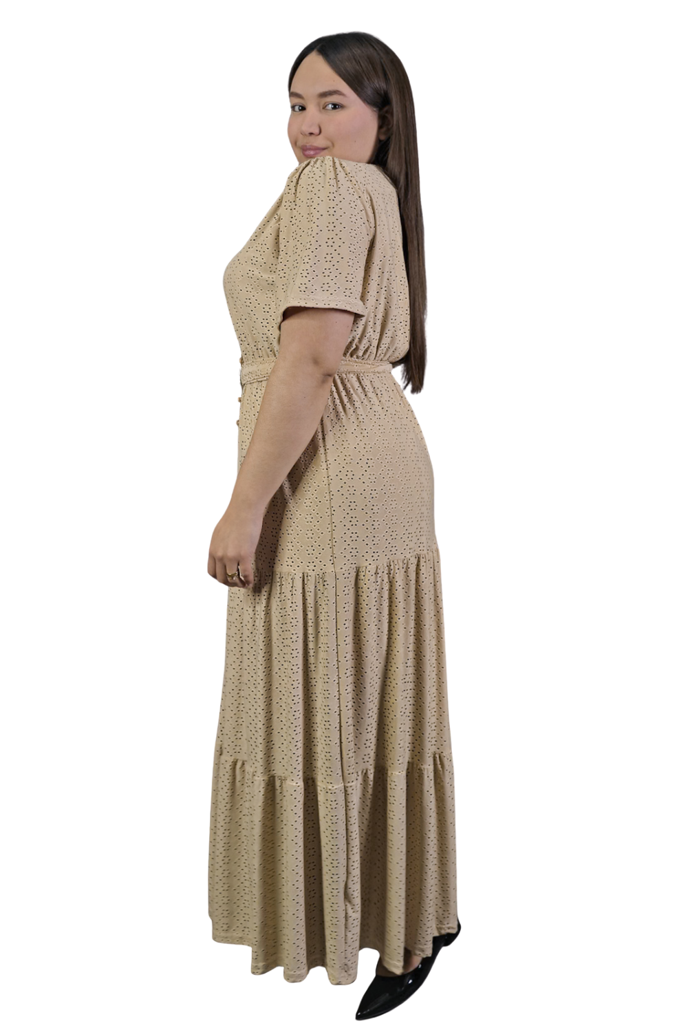 Maxi Vestido Broderie Ginger
