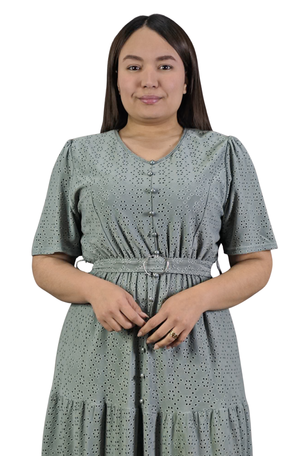 Maxi Vestido Broderie Ginger
