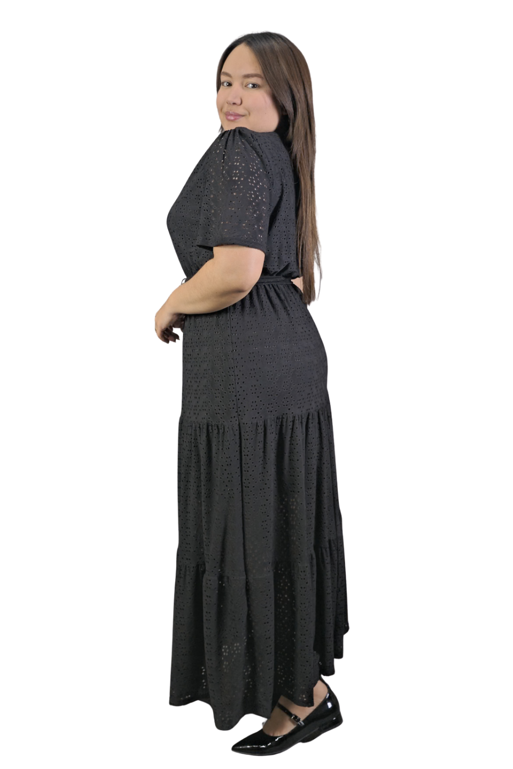 Maxi Vestido Broderie Ginger