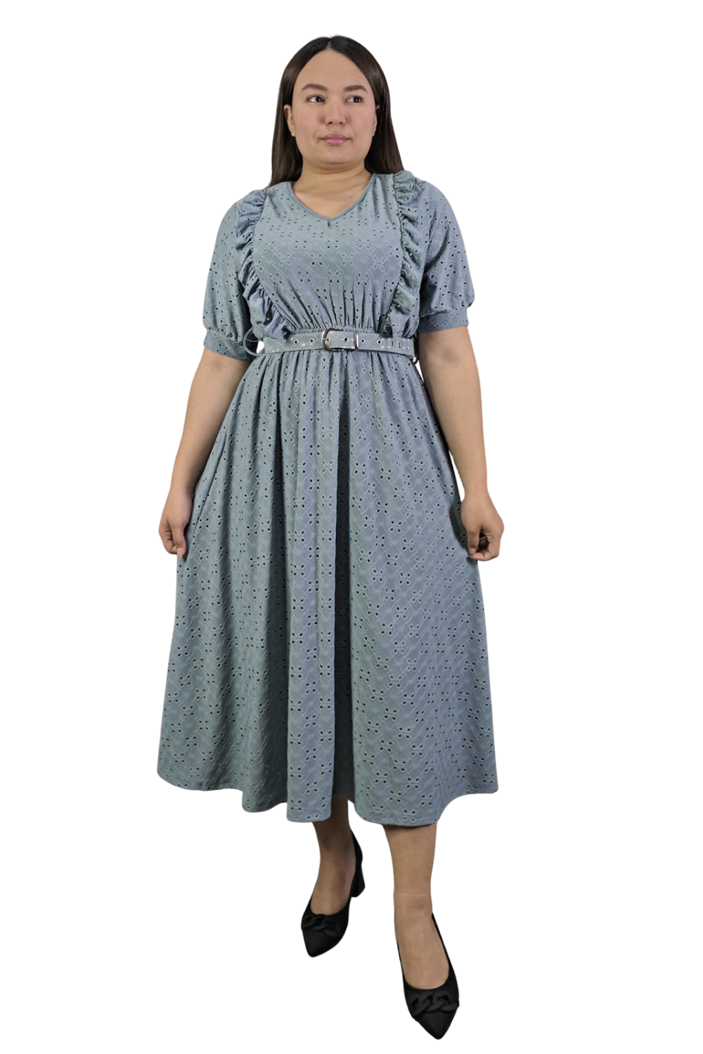 Vestido Broderie Lexi