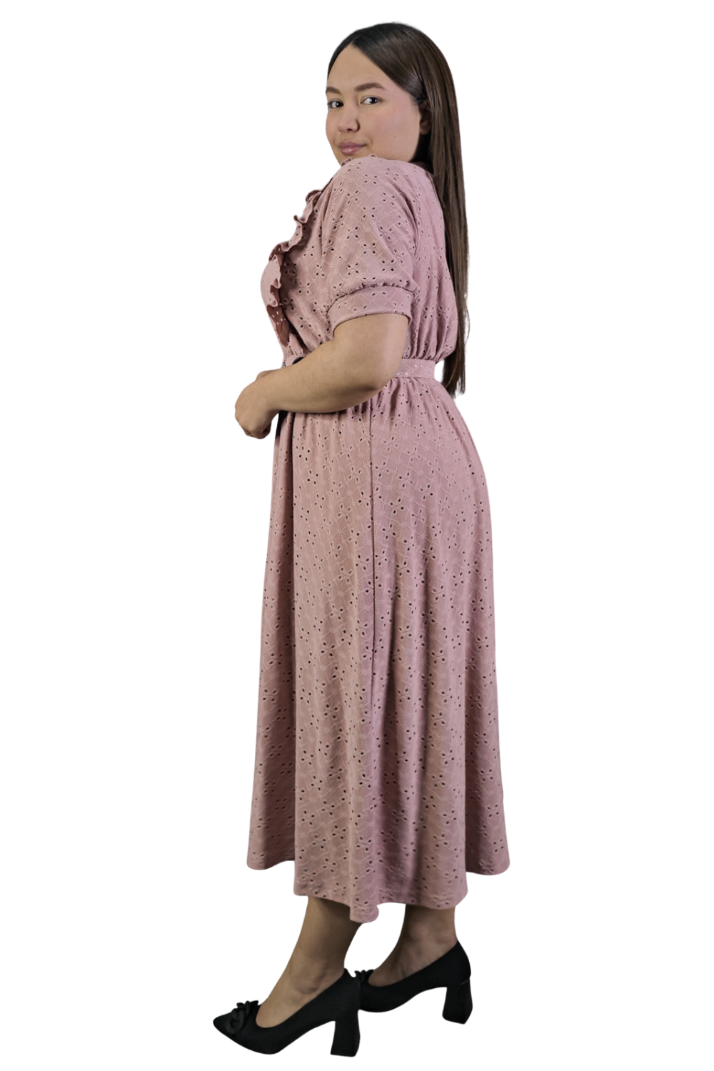Vestido Broderie Lexi