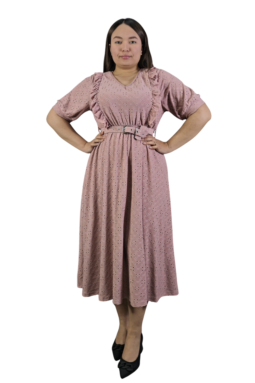 Vestido Broderie Lexi