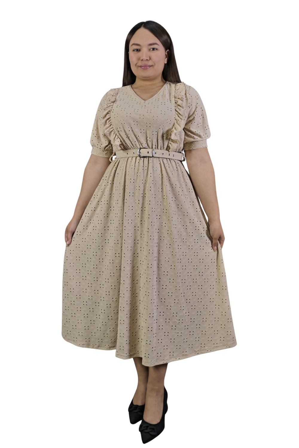 Vestido Broderie Lexi