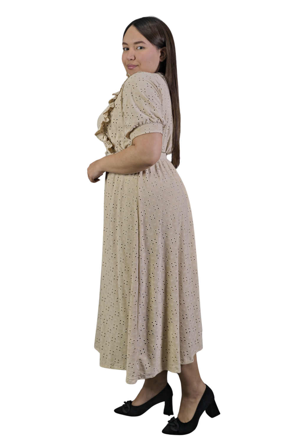 Vestido Broderie Lexi