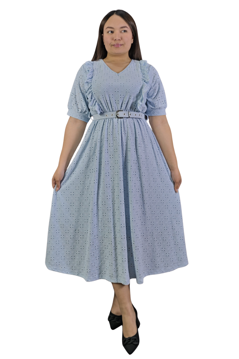Vestido Broderie Lexi