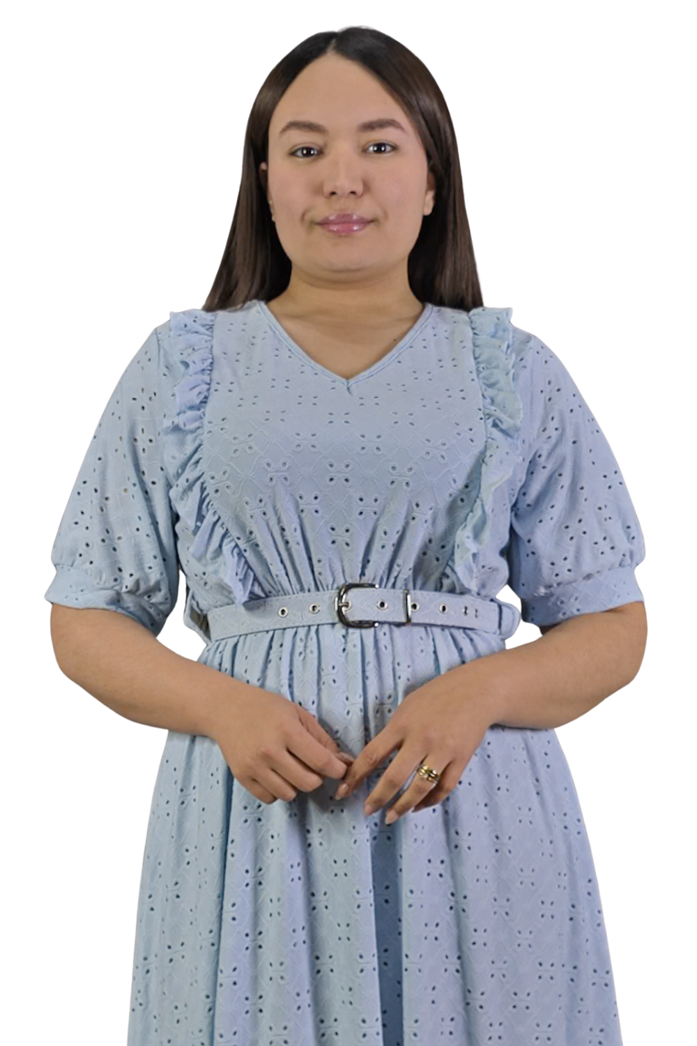 Vestido Broderie Lexi