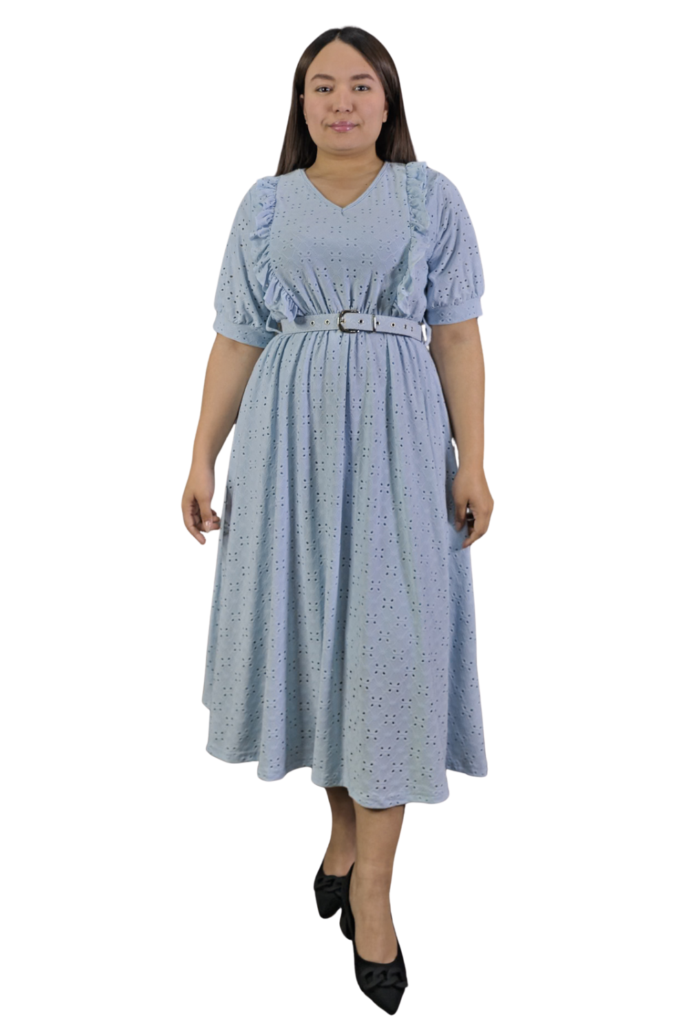 Vestido Broderie Lexi