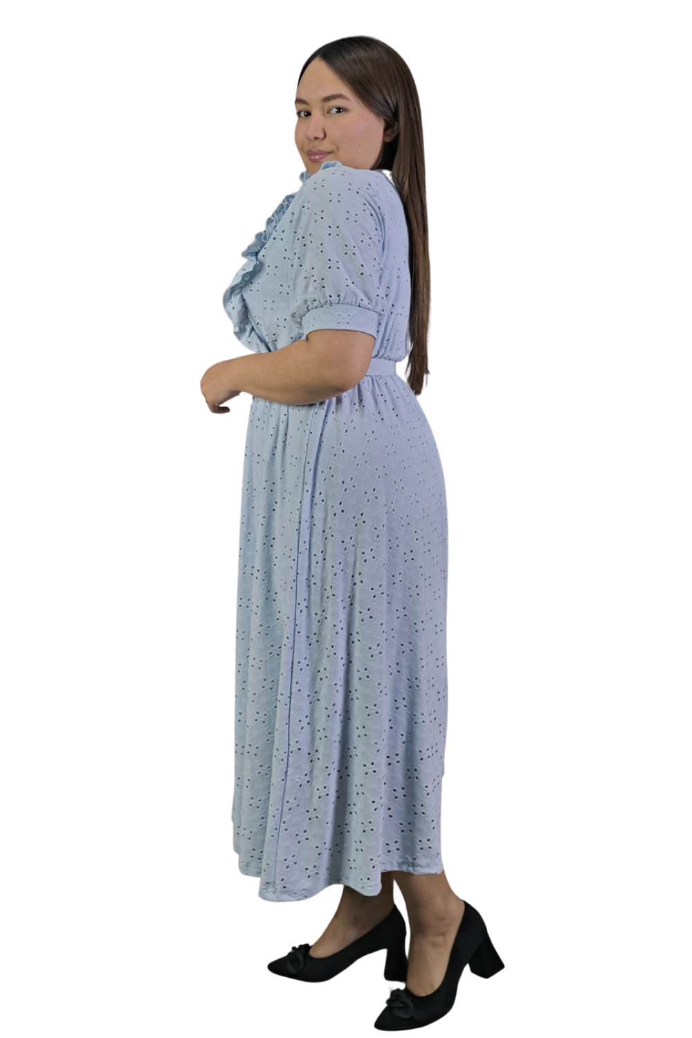 Vestido Broderie Lexi