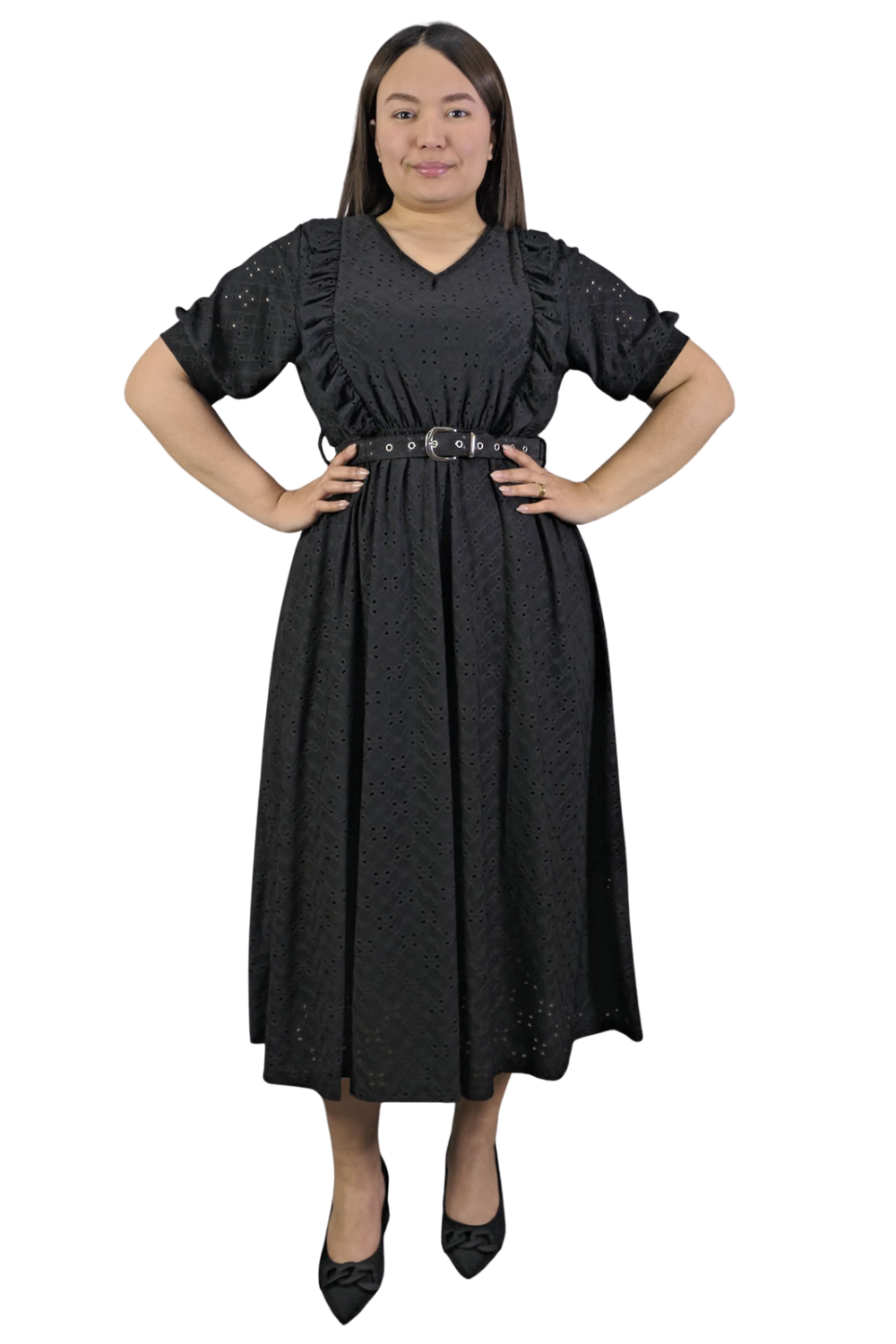Vestido Broderie Lexi