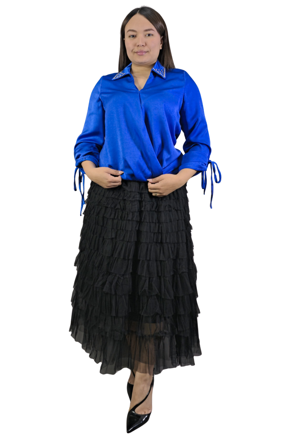 Blusa de Satín Macy