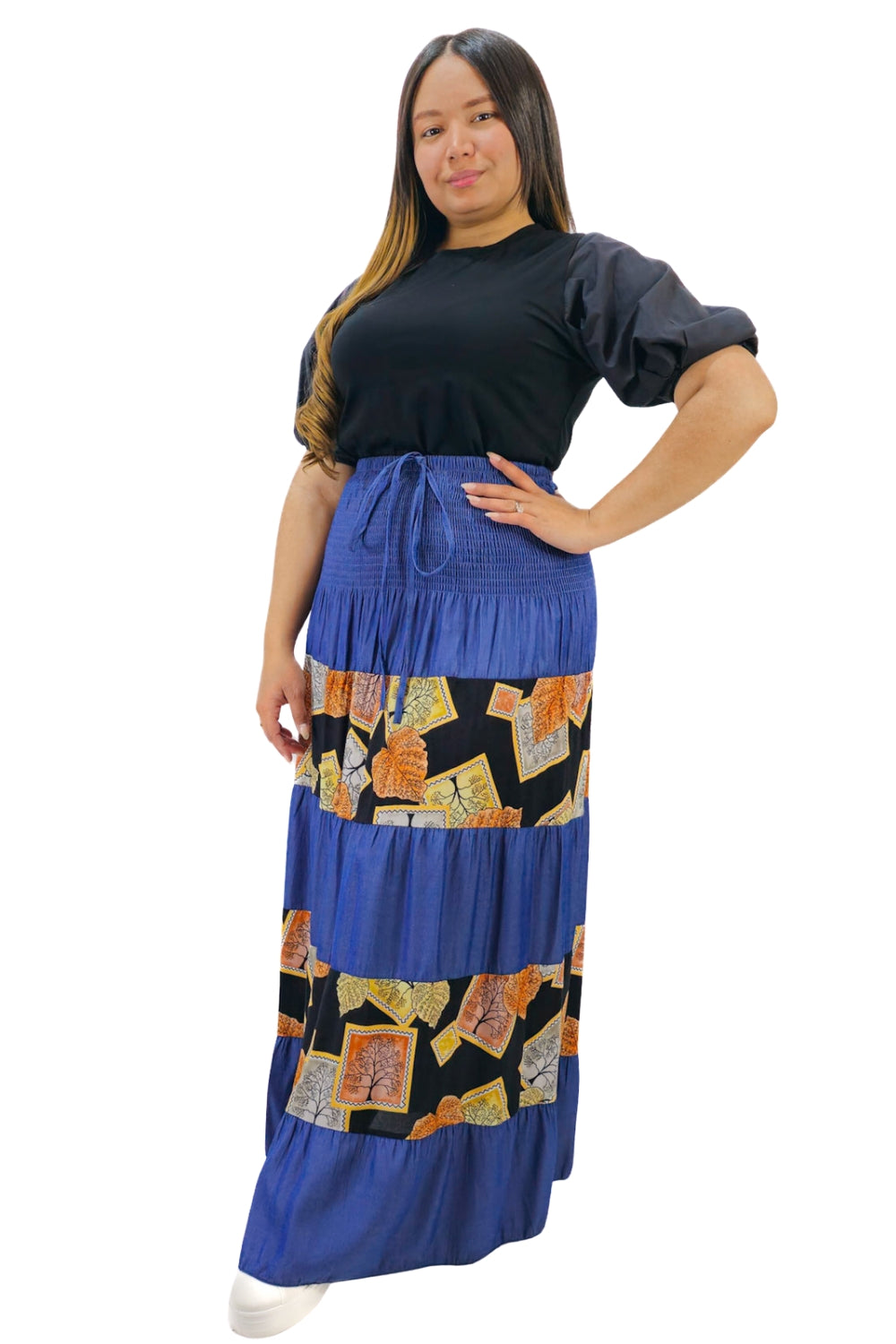 Maxi Falda de Mezclilla Rita