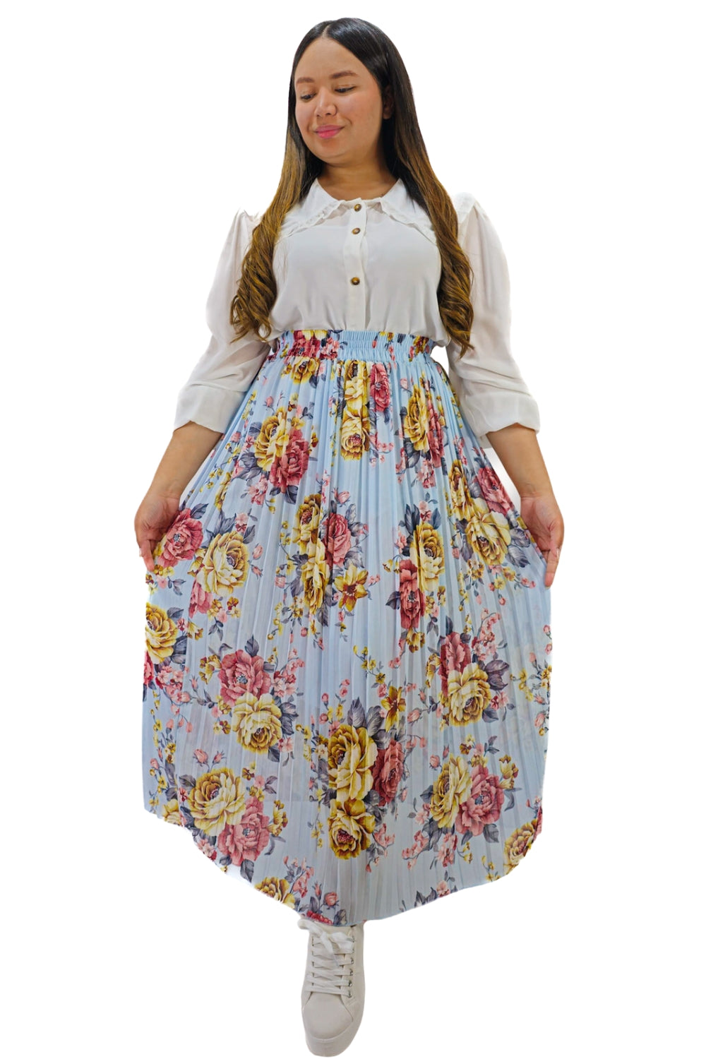 Maxi Falda Florece