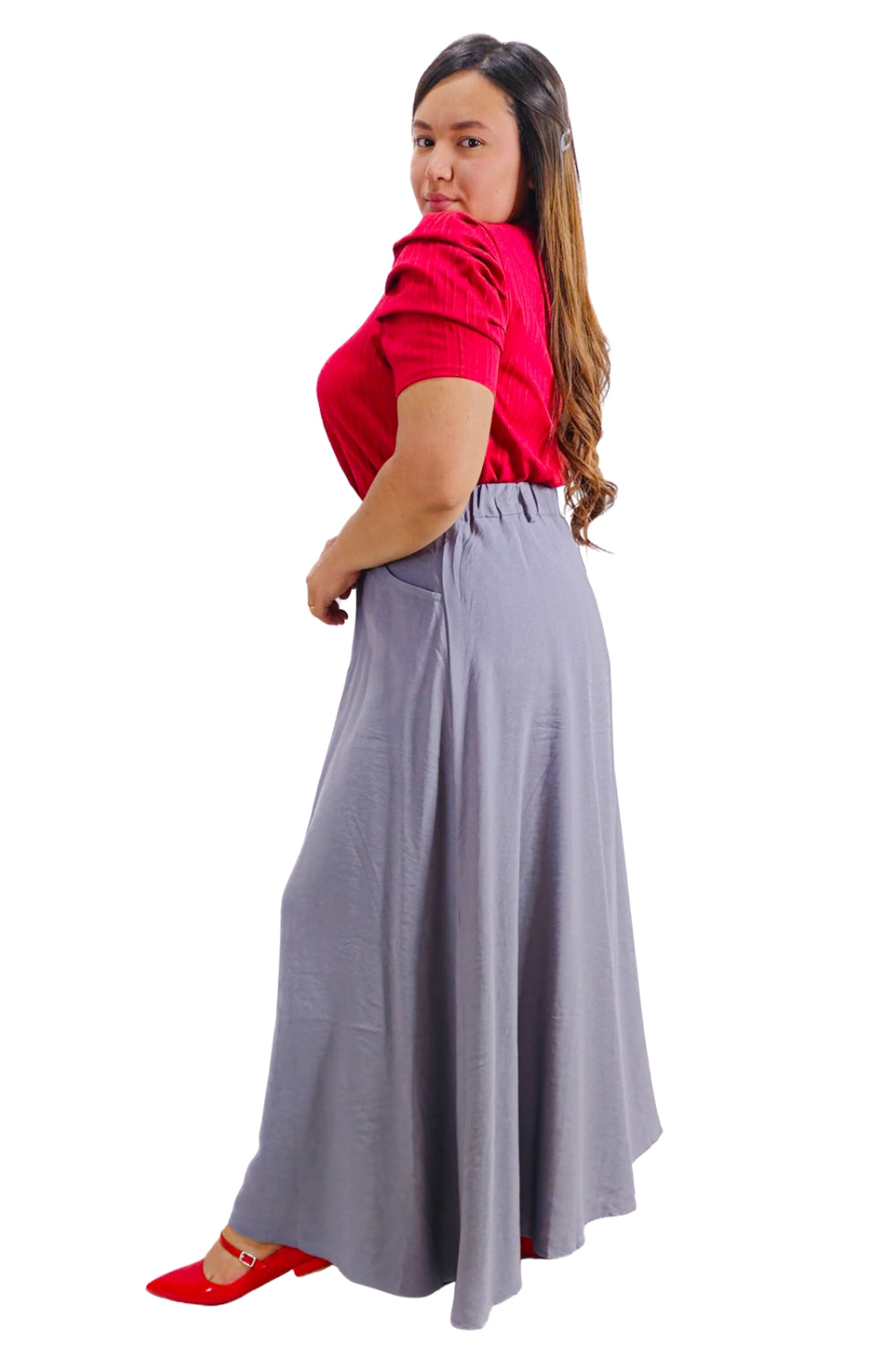 Maxi Falda Sastrera Atria