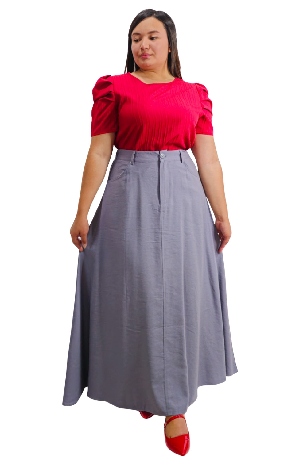 Maxi Falda Sastrera Atria