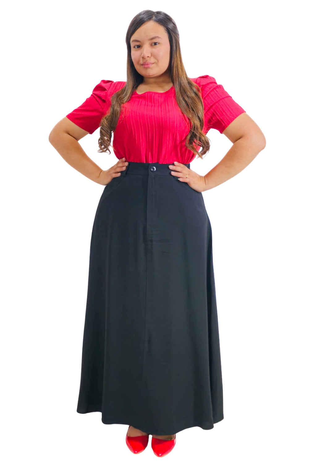 Maxi Falda Sastrera Atria