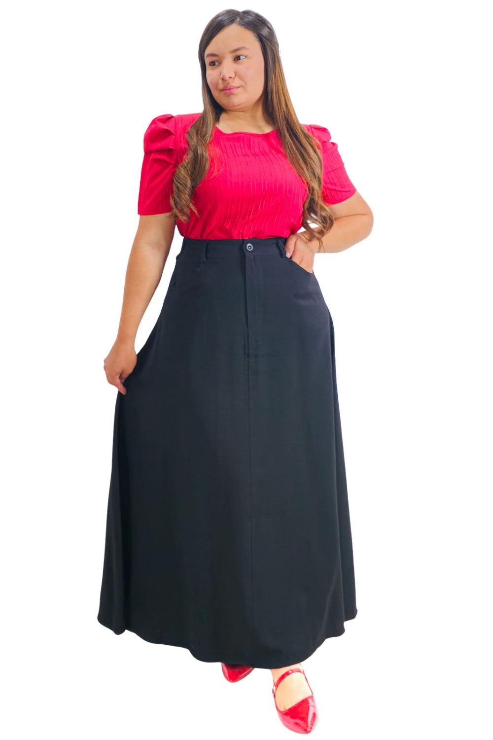 Maxi Falda Sastrera Atria