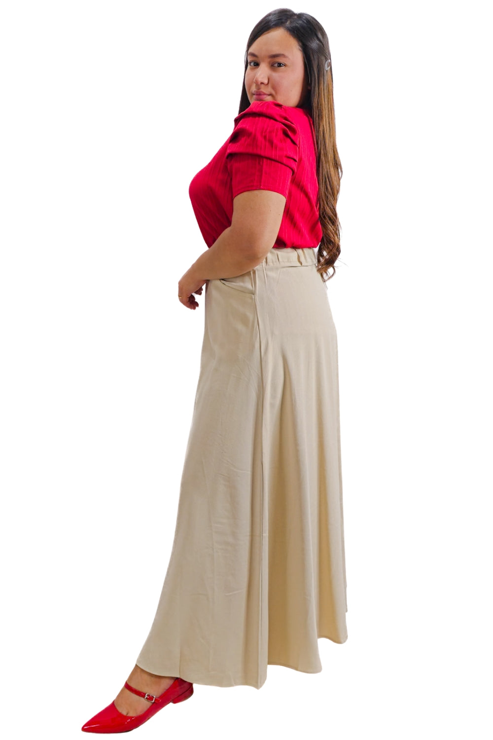Maxi Falda Sastrera Atria