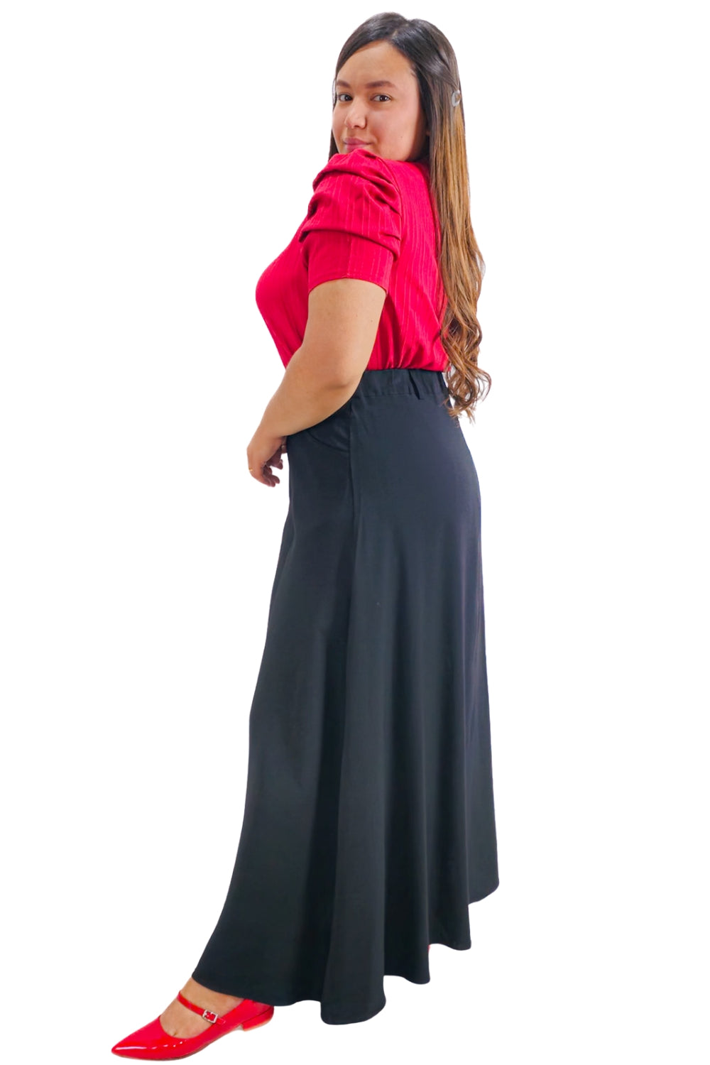 Maxi Falda Sastrera Atria