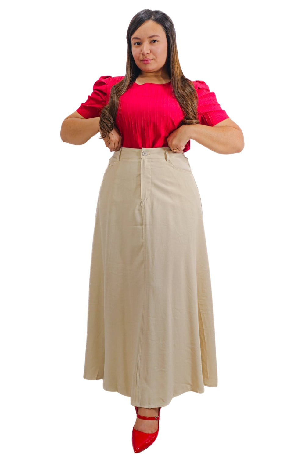 Maxi Falda Sastrera Atria