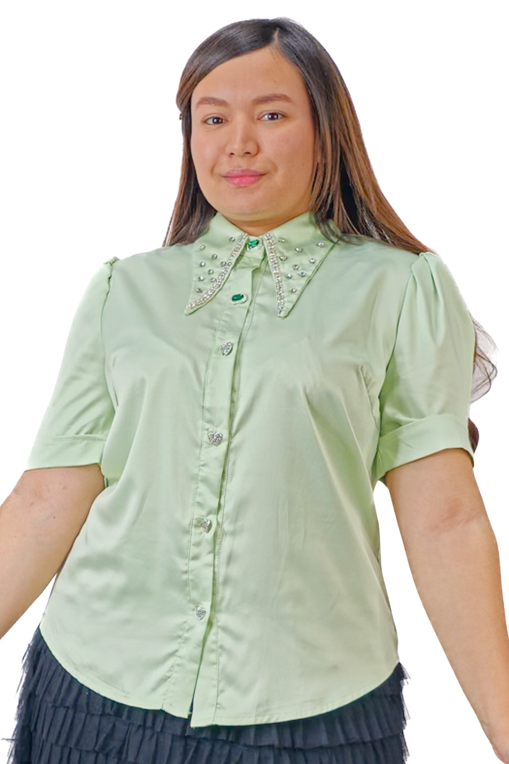 Blusa de Satín Charlize