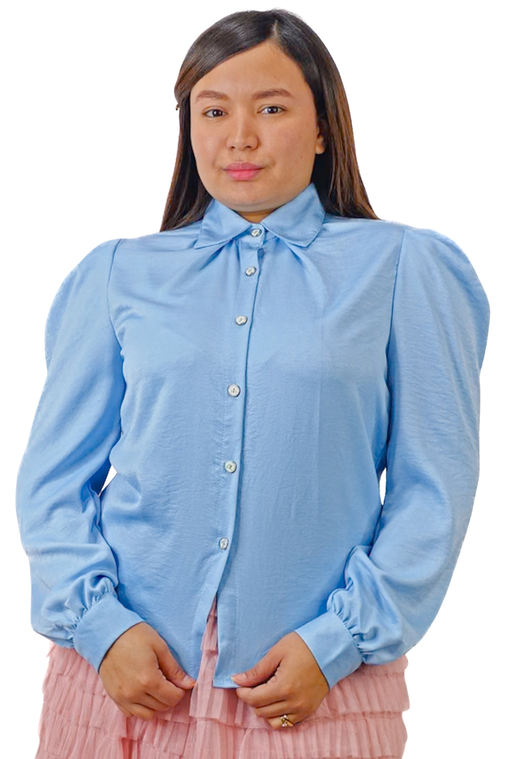 Blusa de Satín Akira