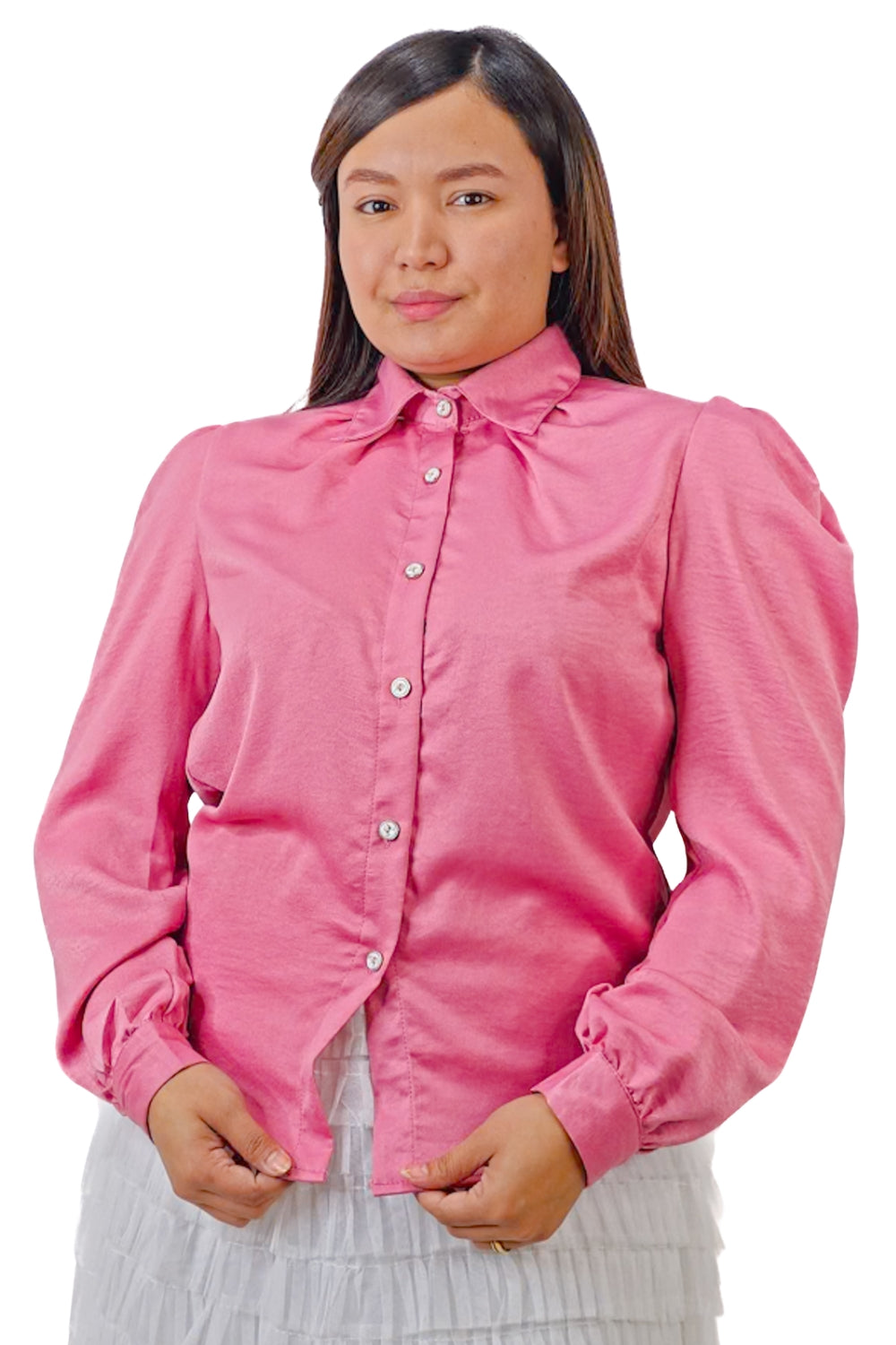 Blusa de Satín Akira
