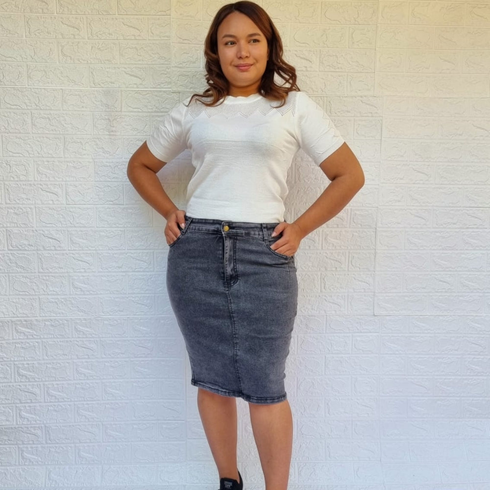 Falda de Mezclilla Felicidad