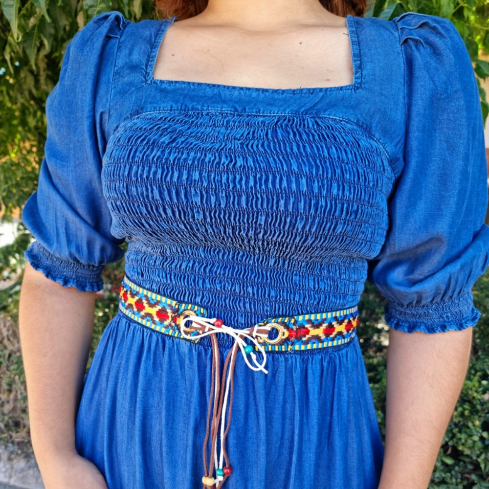 Maxi Vestido Campesino