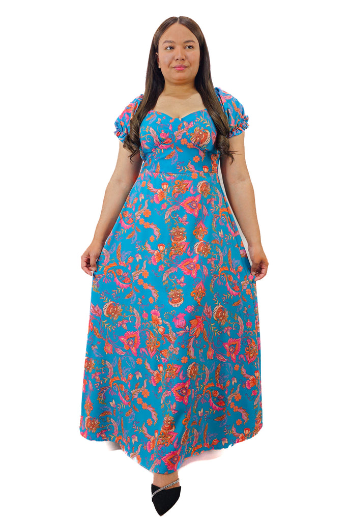 Maxi Vestido Floreado