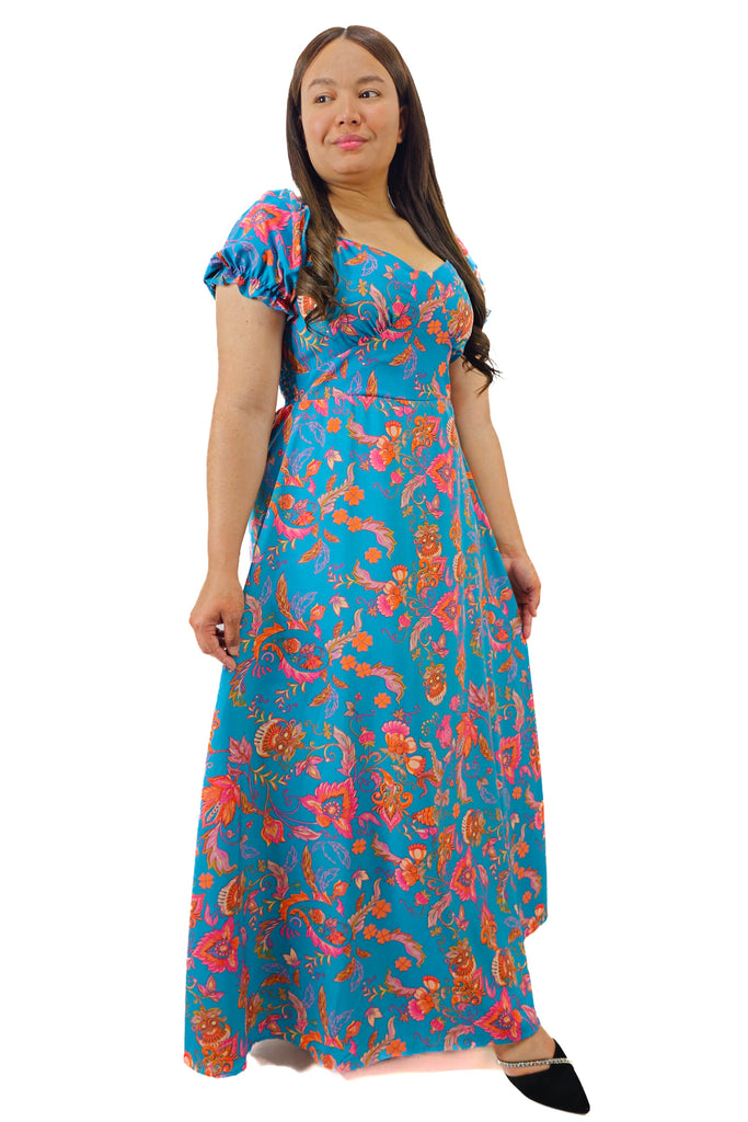 Maxi Vestido Floreado