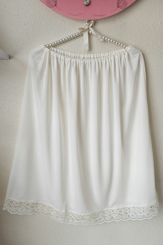 Enagua Satín Beige