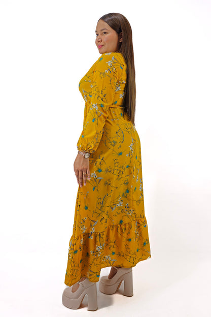 Vestido Manga Larga