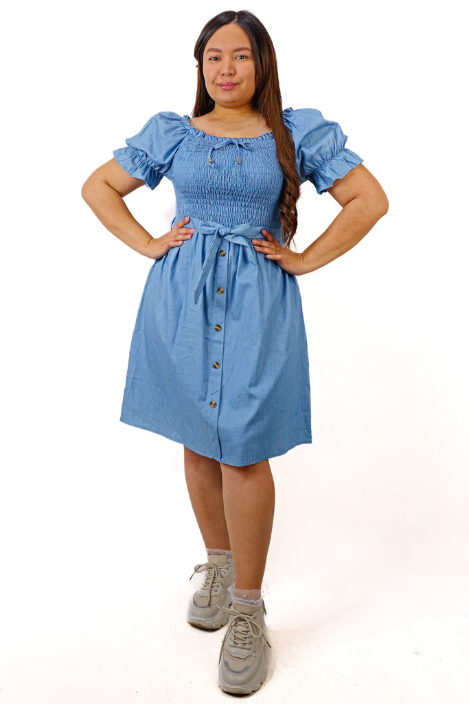 Vestido Chambray Inaya