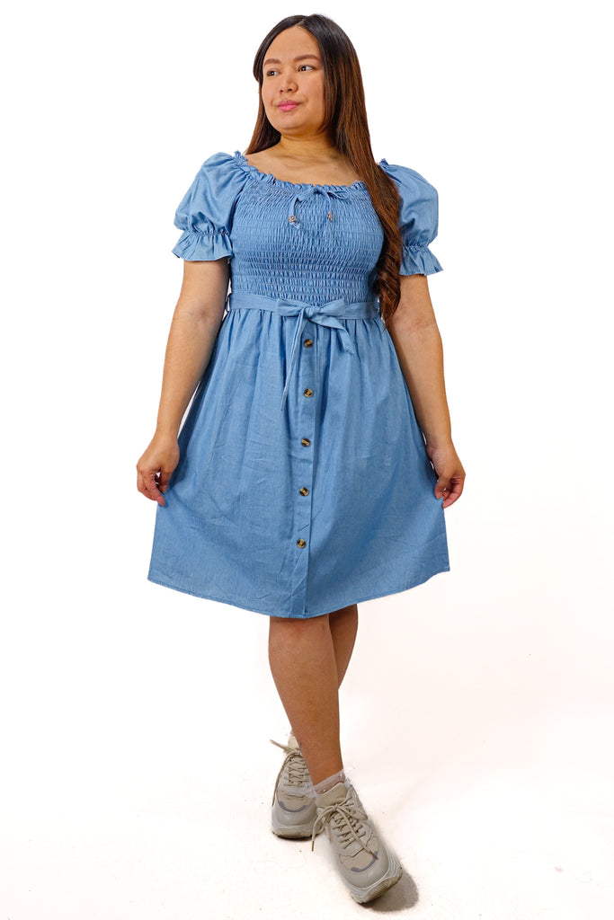 Vestido Chambray Inaya