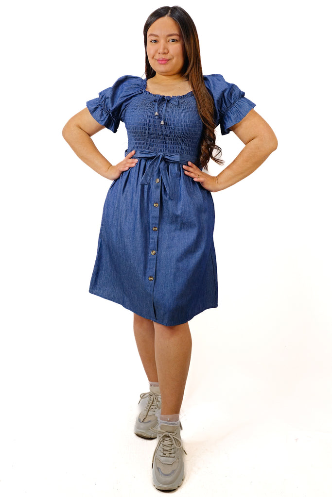 Vestido Chambray Inaya