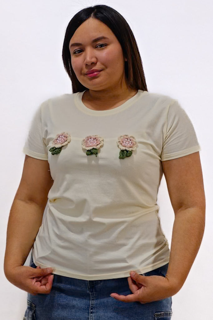 Polera Flores