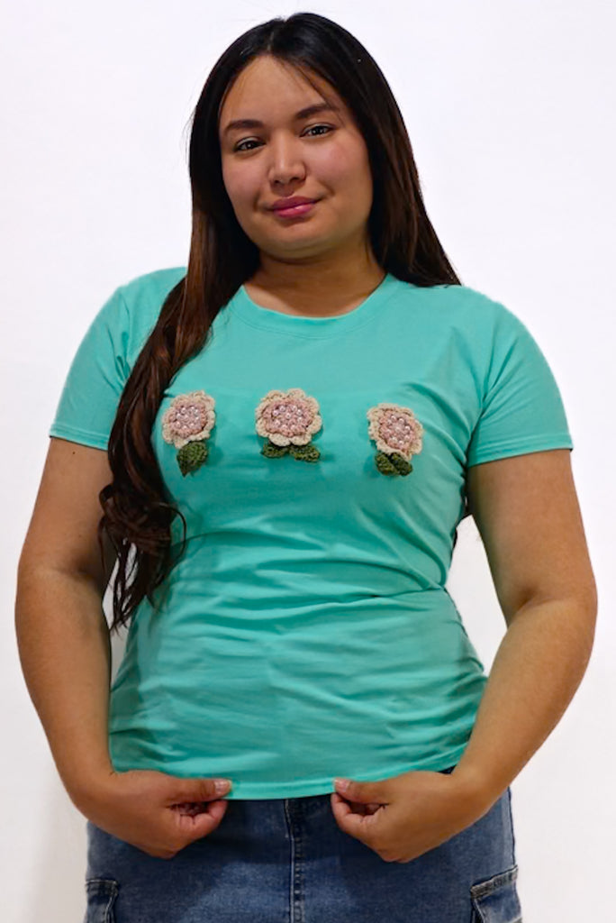 Polera Flores