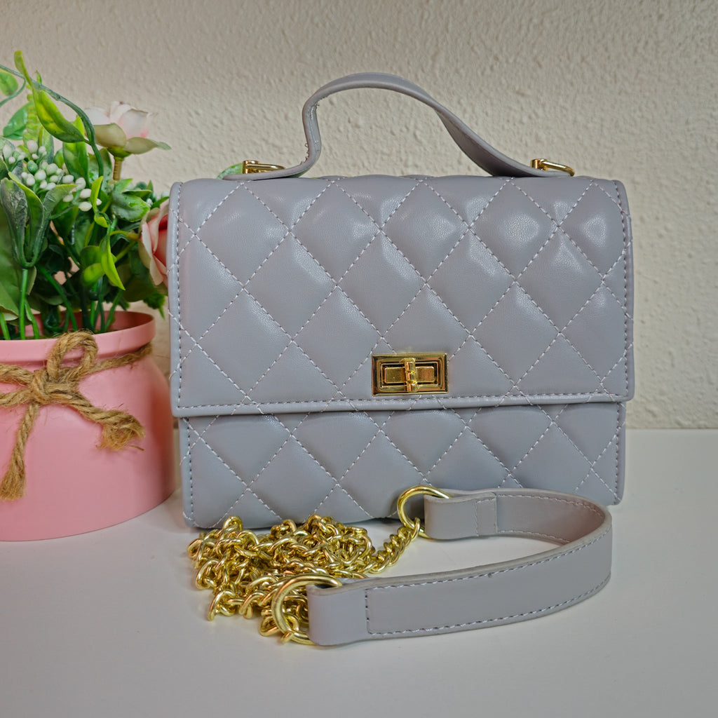 Cartera Gris