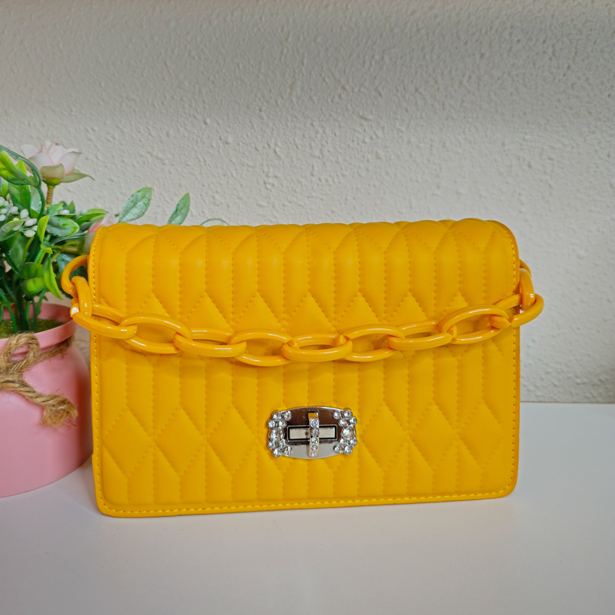Cartera Mostaza