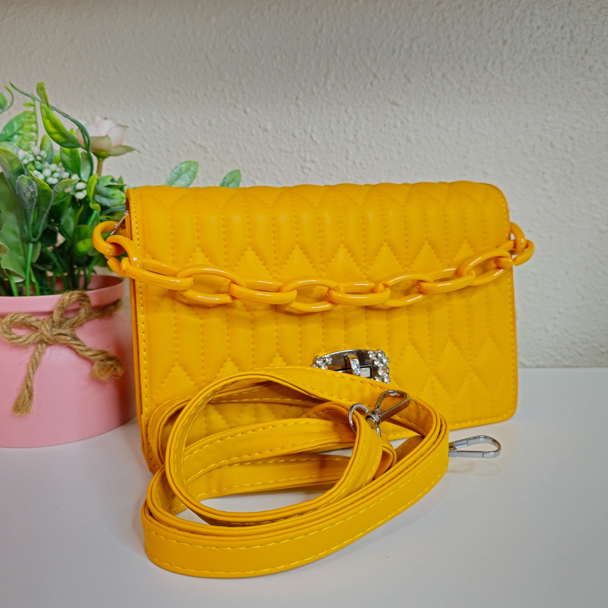 Cartera Mostaza